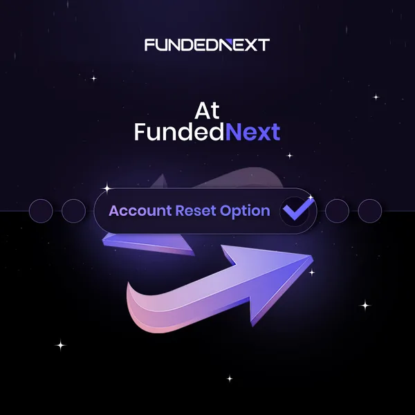FundedNext banner: account reset option